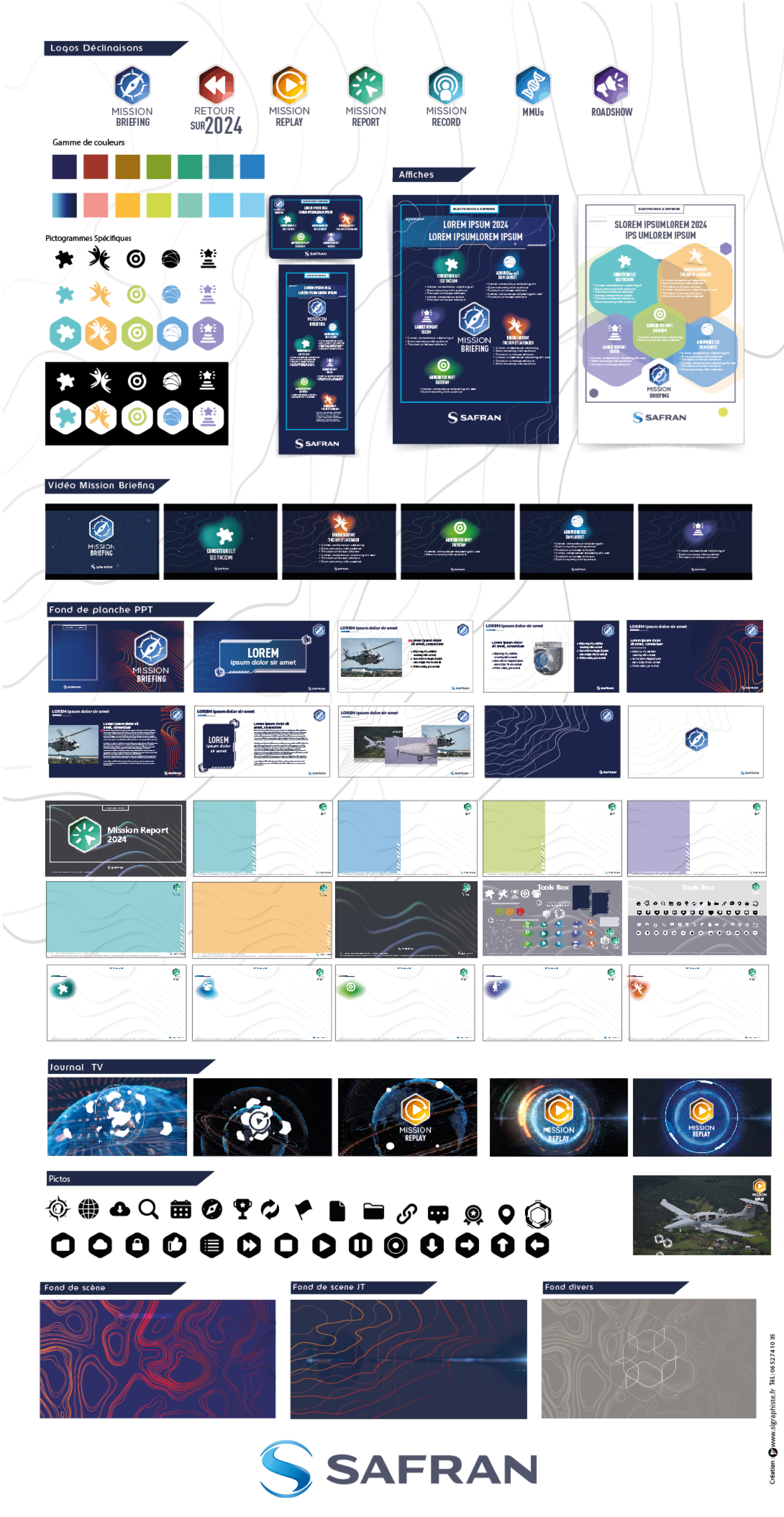 Charte graphique Safran Electronics & Defense